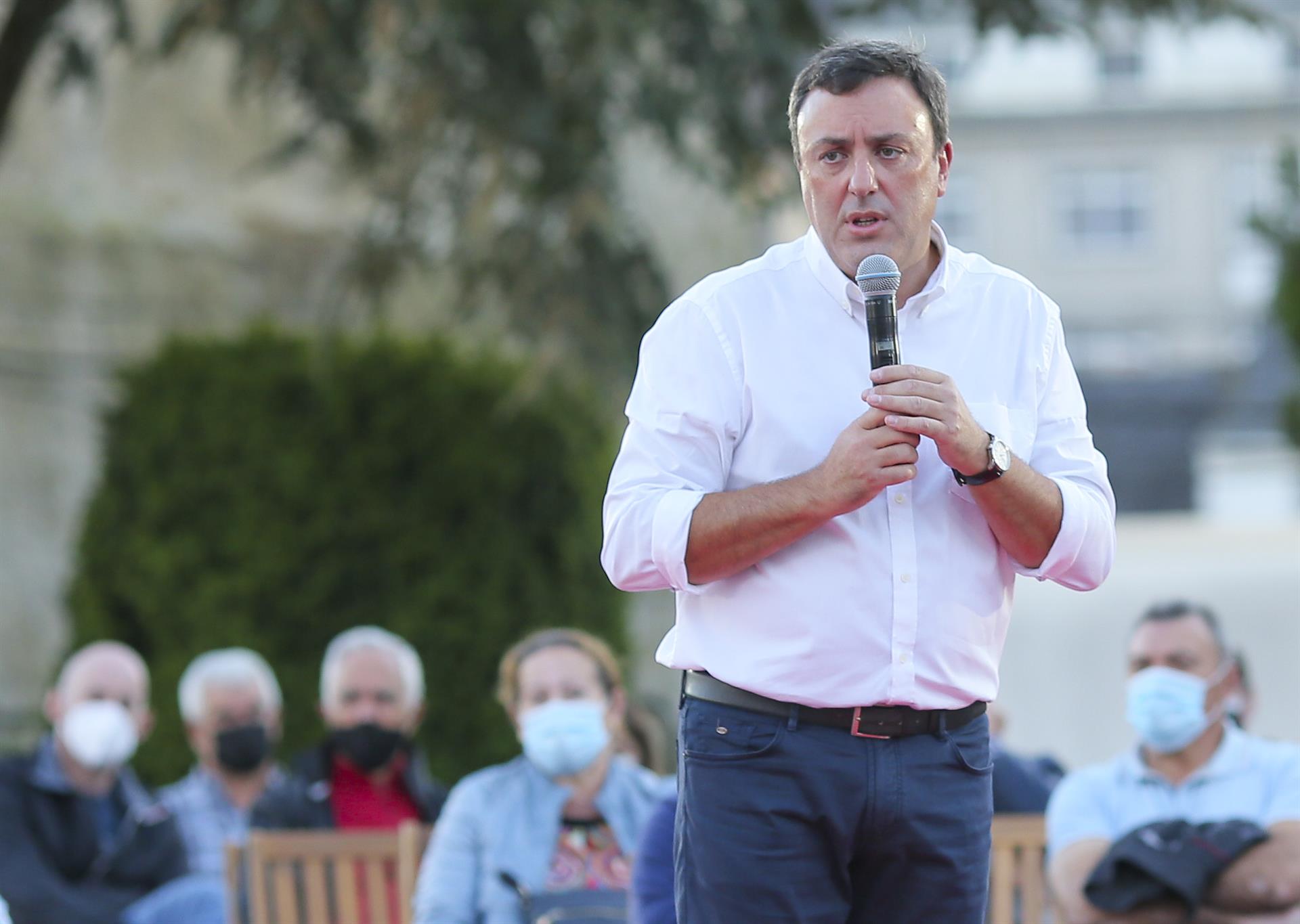 El actual secretario provincial del PSOE de A Coruña y presidente de la Diputación de A Coruña, Valentín González Formoso