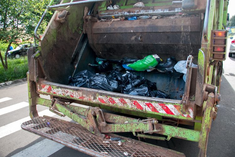 Imagen de archivo de un camión de la basura