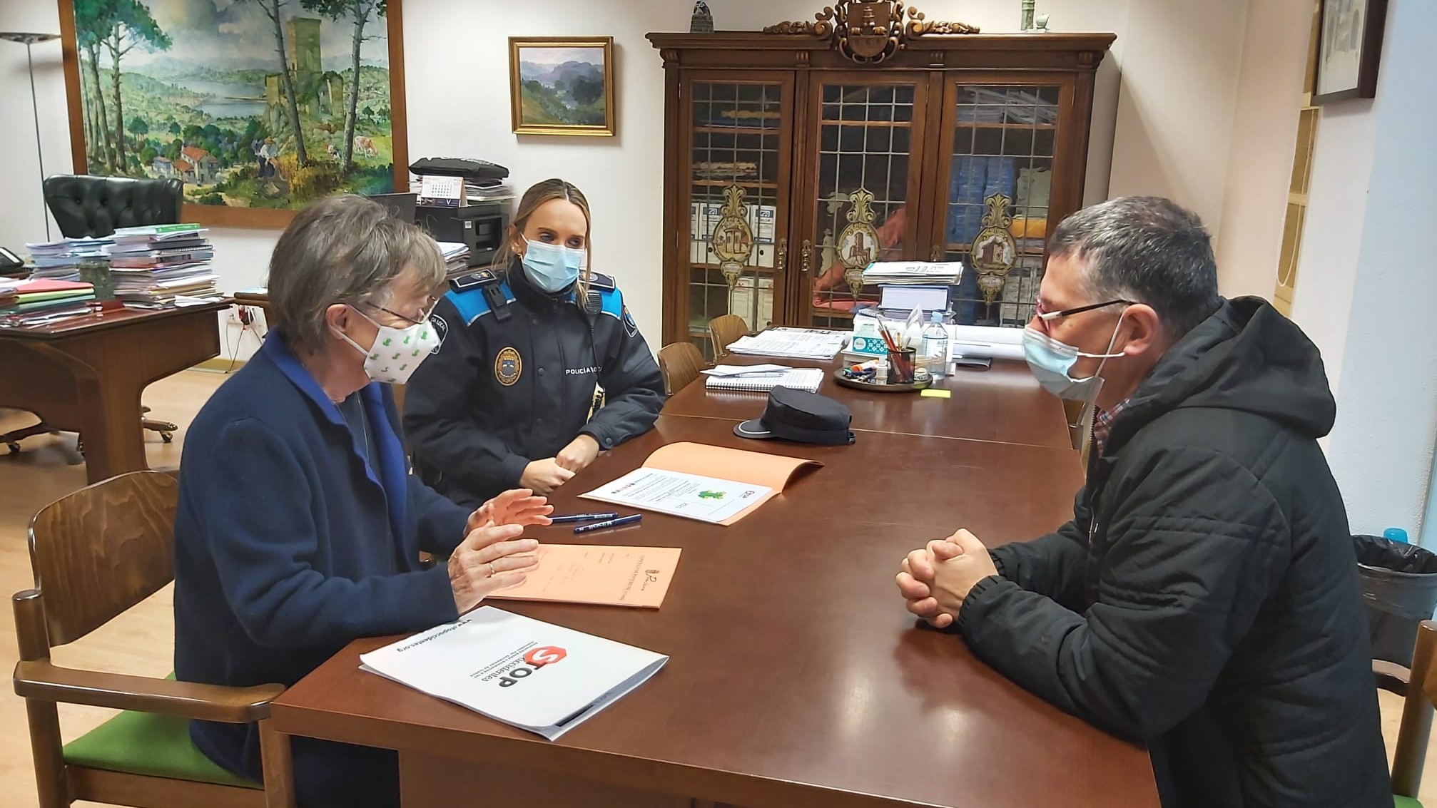 El Ayuntamiento de Pontedeume abordó con Stop Accidentes elproyecto ANCAS | CONCELLO DE PONTEDEUME