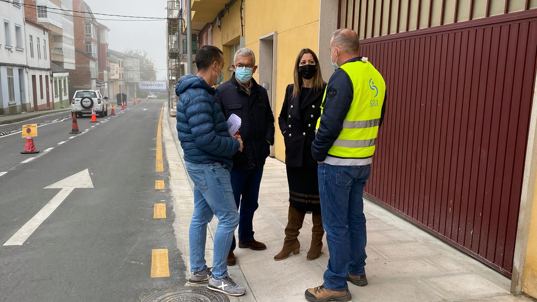 Lara Méndez visita Marqués de Ombreiro | CONCELLO DE LUGO