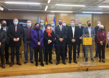 El delegado del Gobierno, José Miñones, se reúne con alcaldes de los municipios incluidos en el protocolo de Transición Justa | DELEGACIÓN DEL GOBIERNO