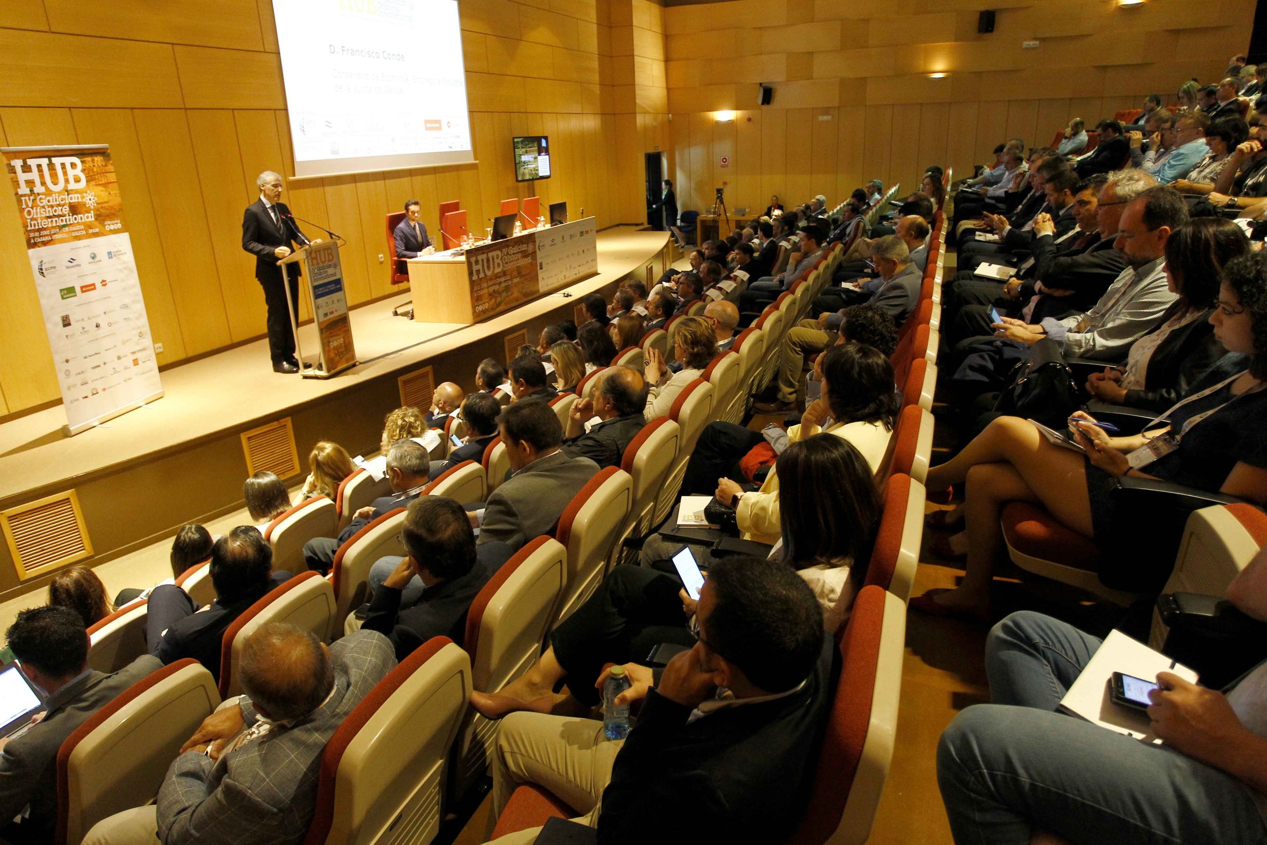 Archivo - La última edición del foro de eólica offshore se celebró en 2019