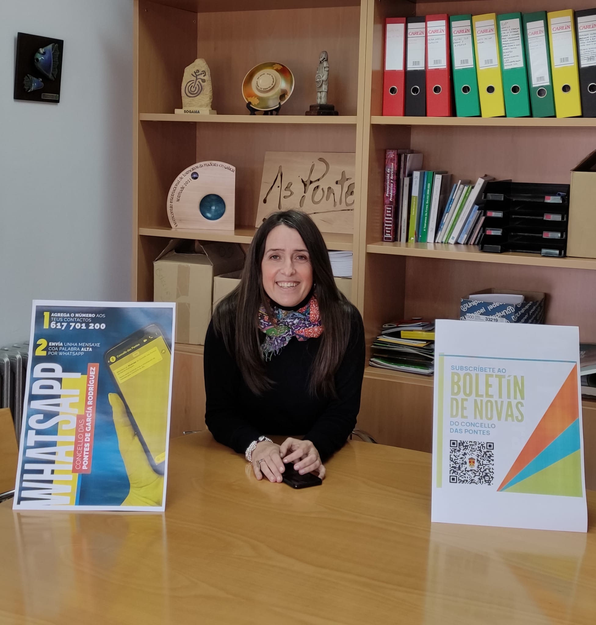 Lorena Tenreiro, concejala responsable de esta iniciativa. | CONCELLO DAS PONTES