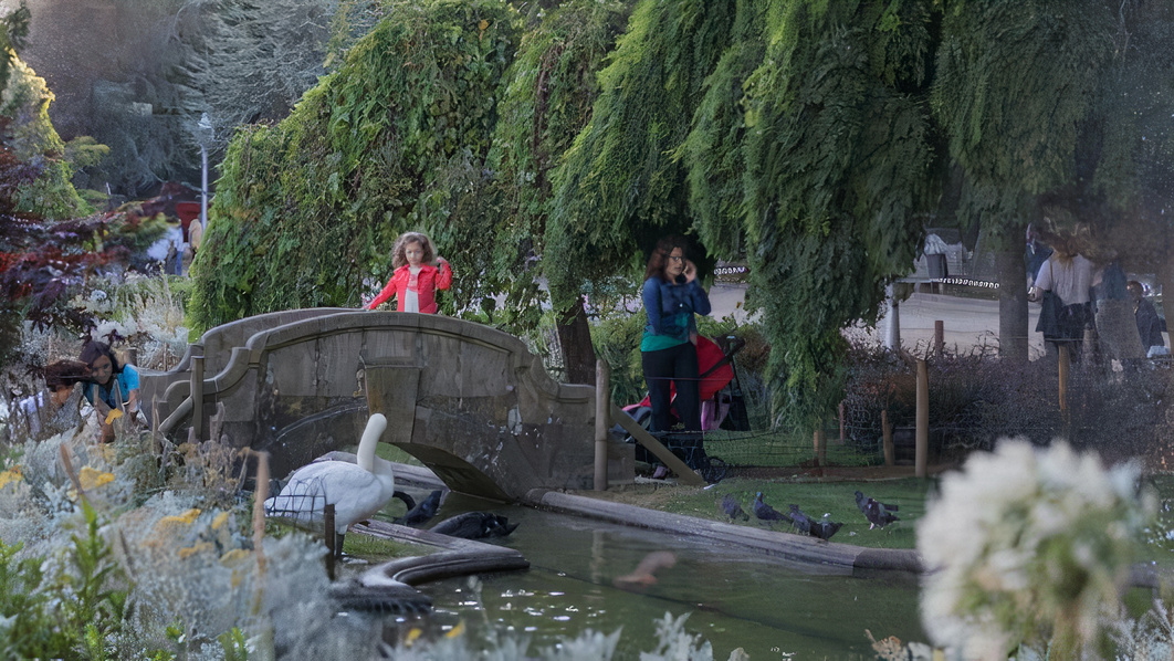 Imagen de archivo del parque de la Alameda de Santiago | SANTIAGO TURISMO