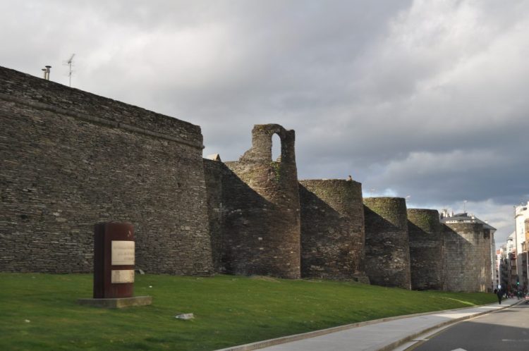 Imagen de archivo de la Muralla de Lugo.