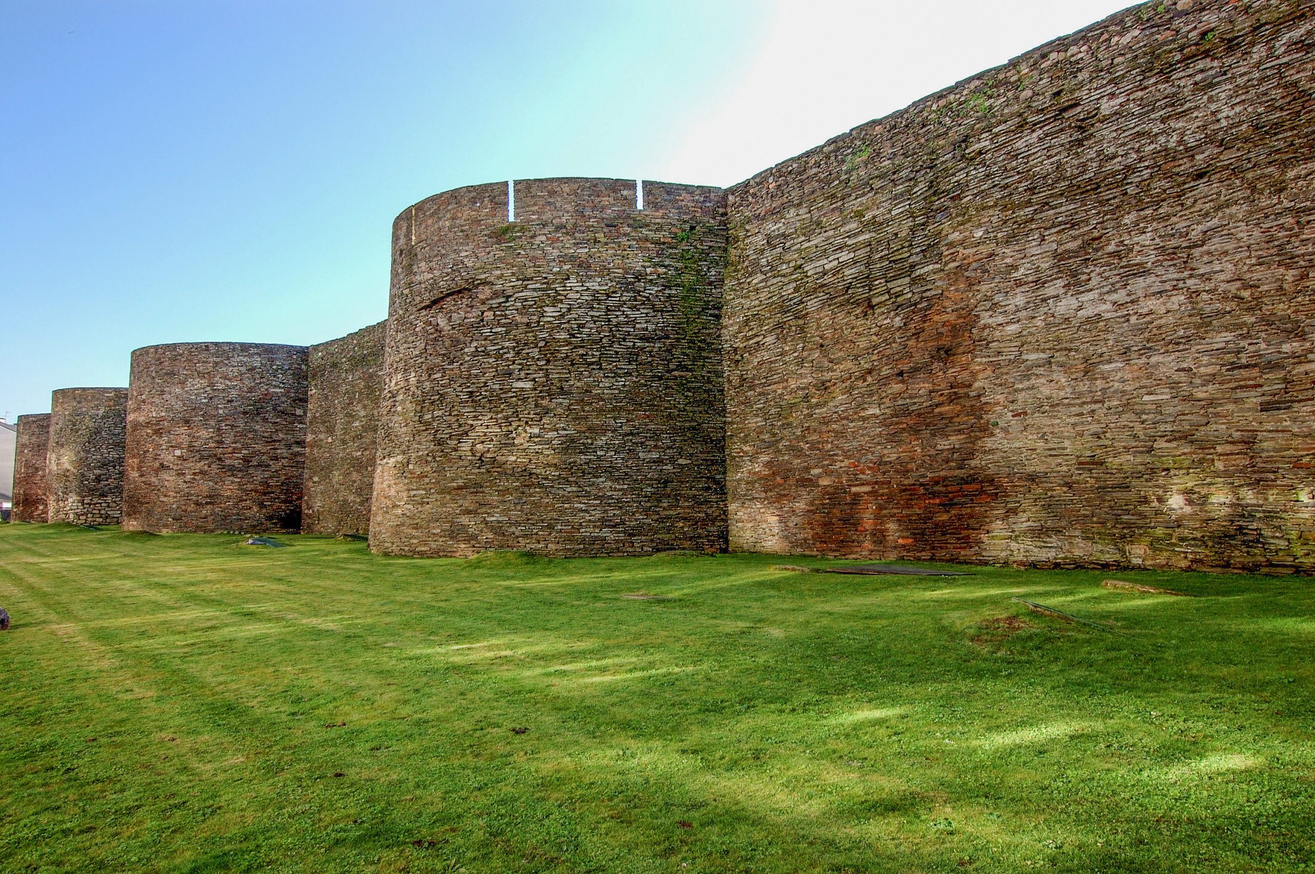 Imagen de archivo de la muralla de Lugo