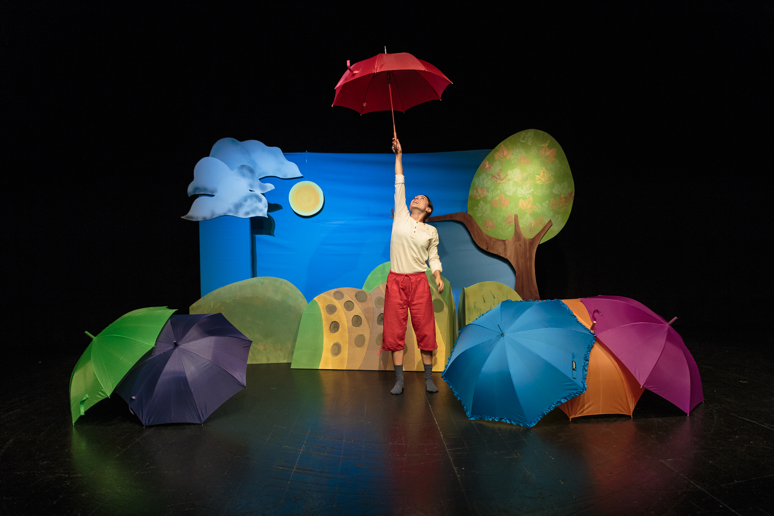 La obra "Nube, nube, sol" de Teatro ao Cubo