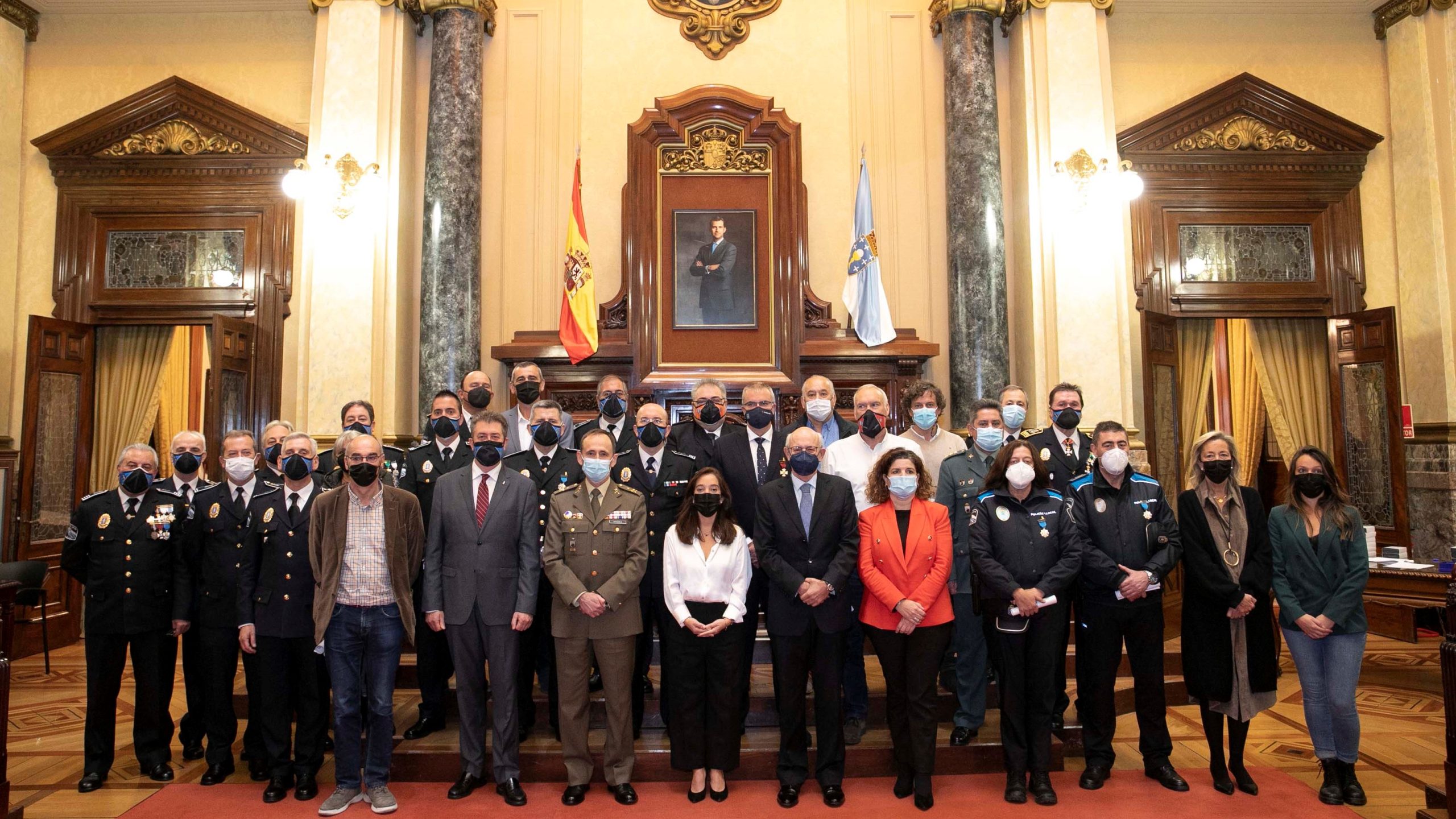 Imagen del homenaje a la Policía Local en su 175 aniversario | CONCELLO DA CORUÑA