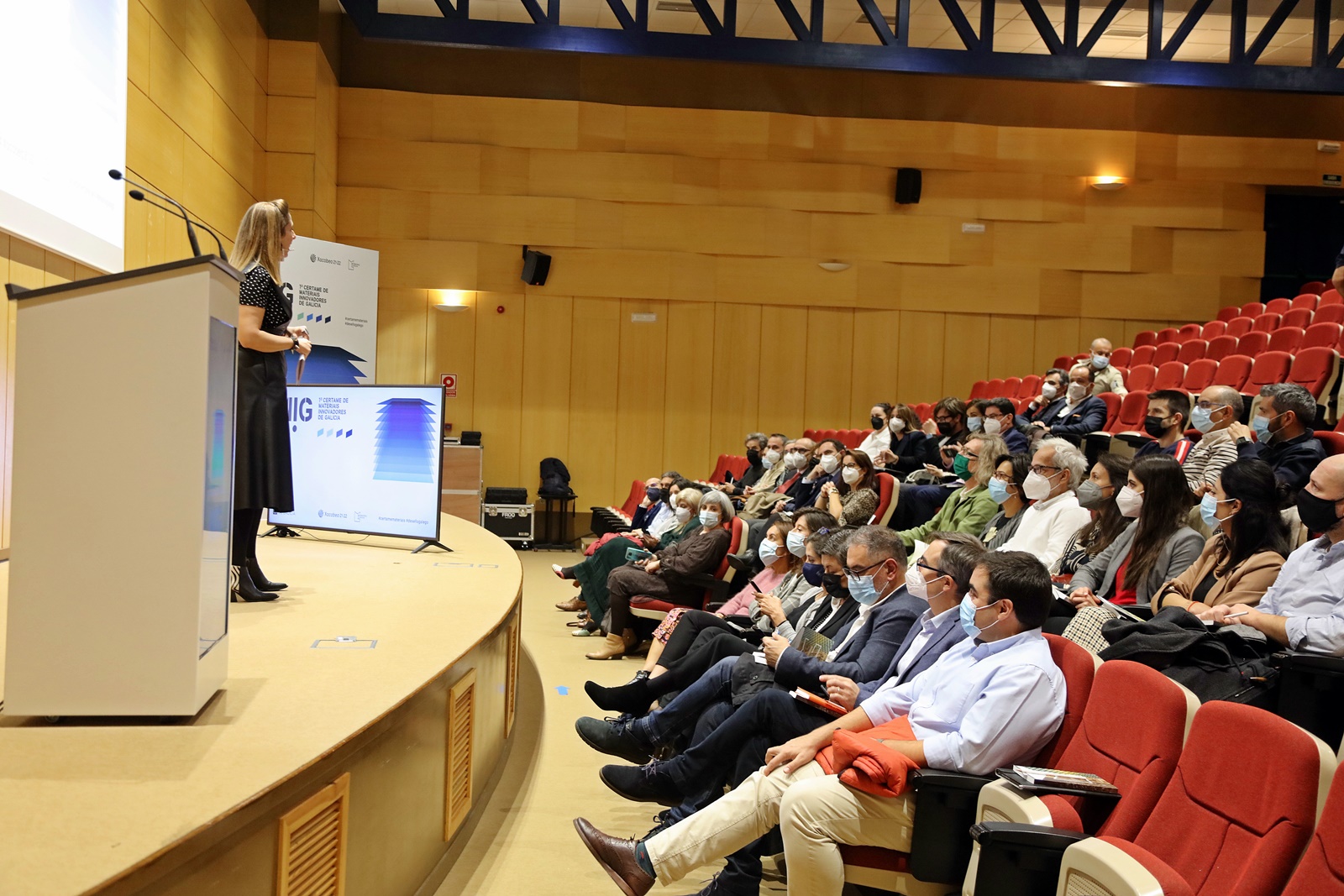 El CIS Tecnología y Diseño de Ferrol acogió hoy el acto de cierre del I Certamen de Materiales Innovadores de Galicia