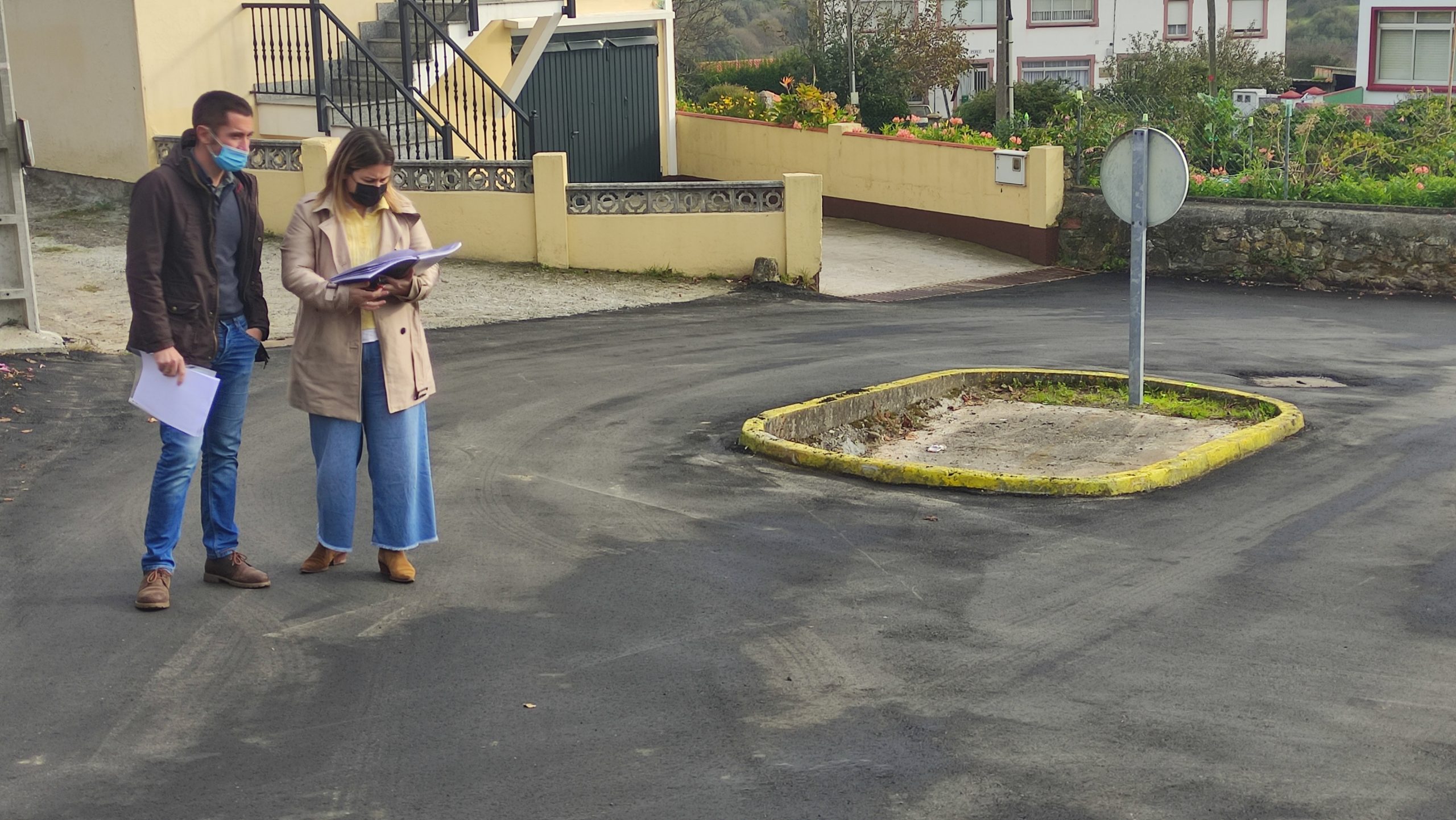 La edil de Obras revisó esta semana los trabajos que se están acometiendo