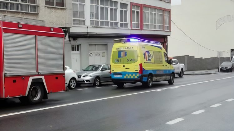 Las mujeres heridas fueron evacuadas al Hospital Juan Cardona de Ferrol