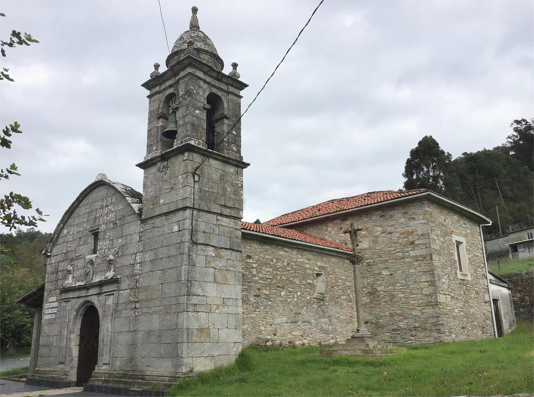 La iglesia de Santa Mariña será una de las paradas de esta ruta