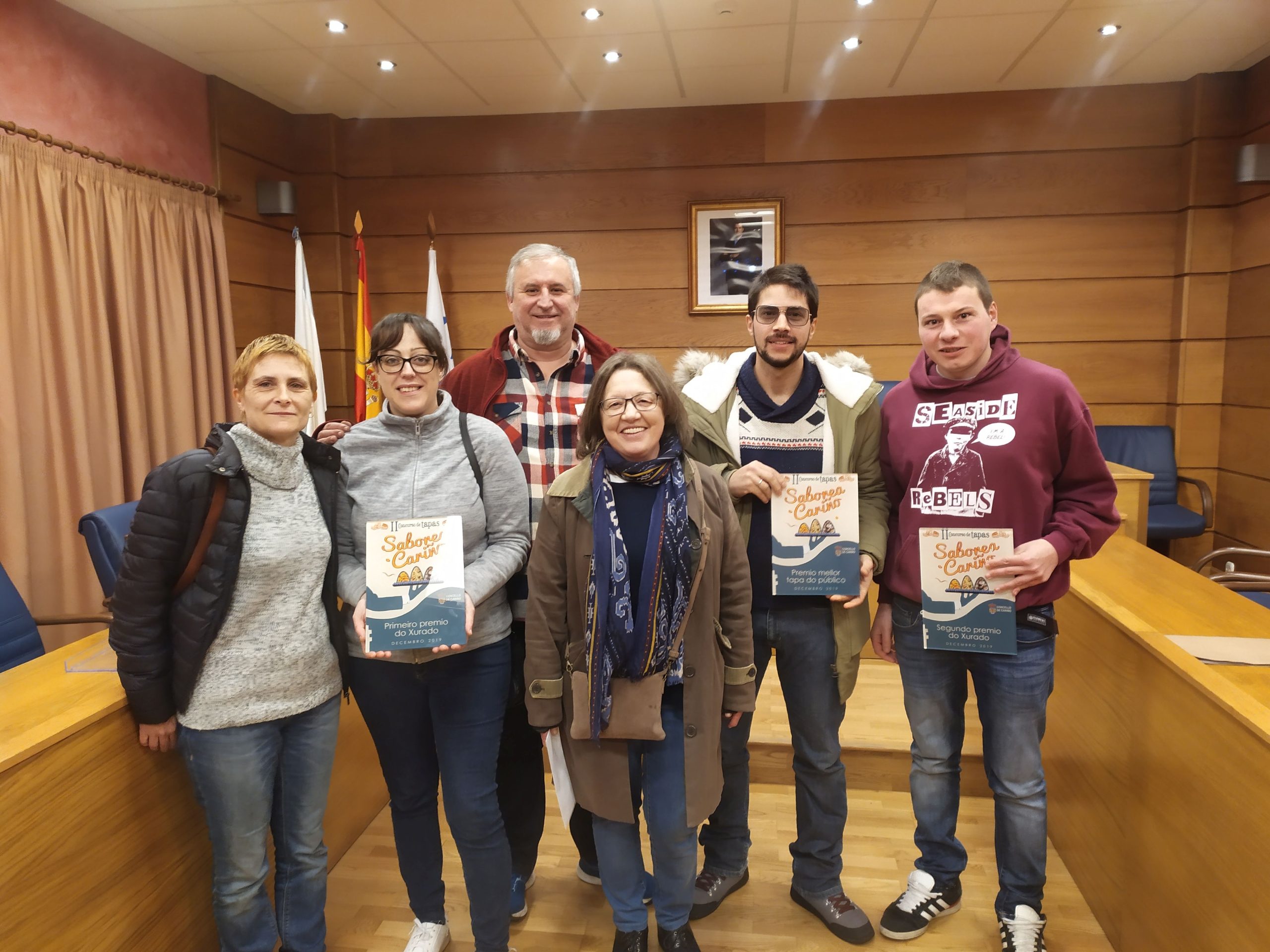 Entrega de los premios de la segunda edición, en el año 2019