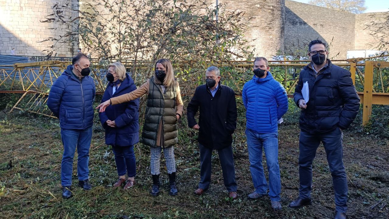 El Ayuntamiento de Lugo celebra la eliminación de la pasarela de San Roque después de 40 años | CONCELLO DE LUGO