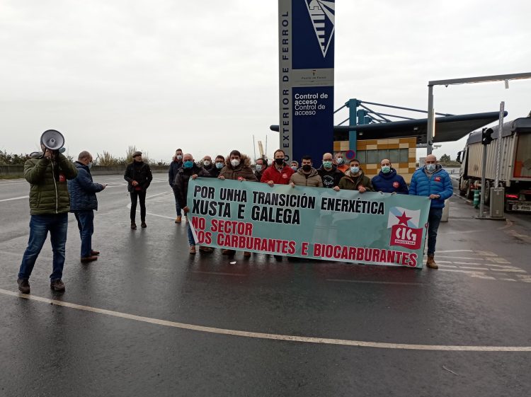 Imagen de archivo de una manifestación de trabajadores de Masol | CIG