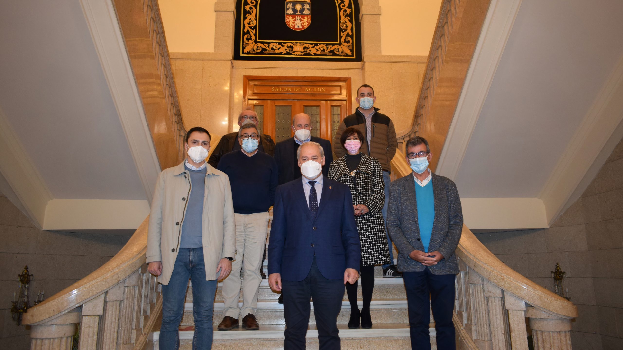 El presidente de la Diputación de Lugo firma un convenio de colaboración con la Ribeira Sacra | DIPUTACIÓN DE LUGO
