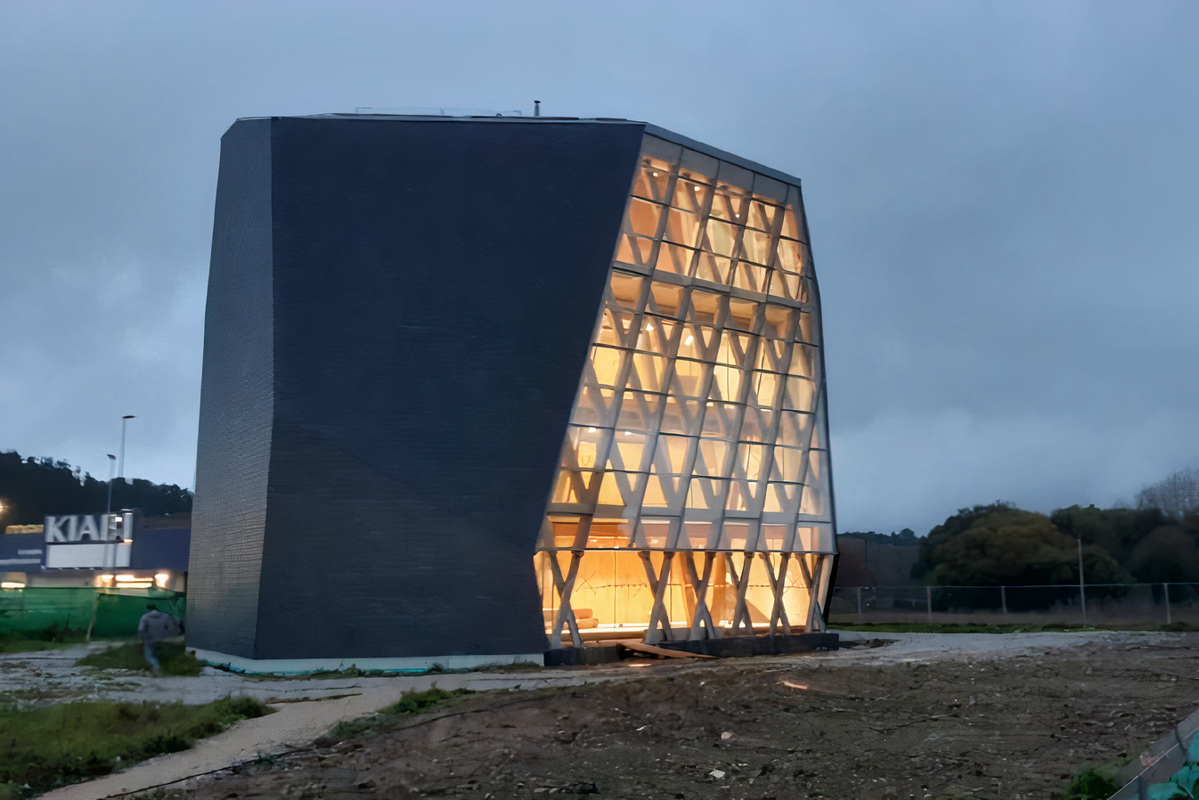 La construcción del edificio de madera Impulso Verde ha sido el inicio del primer barrio multiecológico