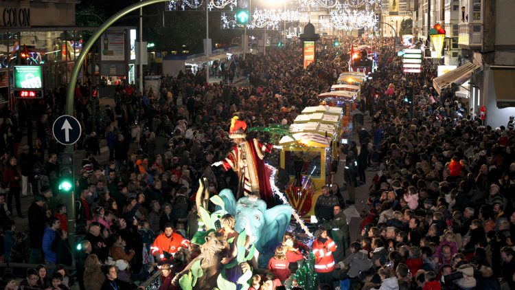 Imagen de la cabalgata de Reyes de A Coruña en 2015 | AYUNTAMIENTO DE A CORUÑA