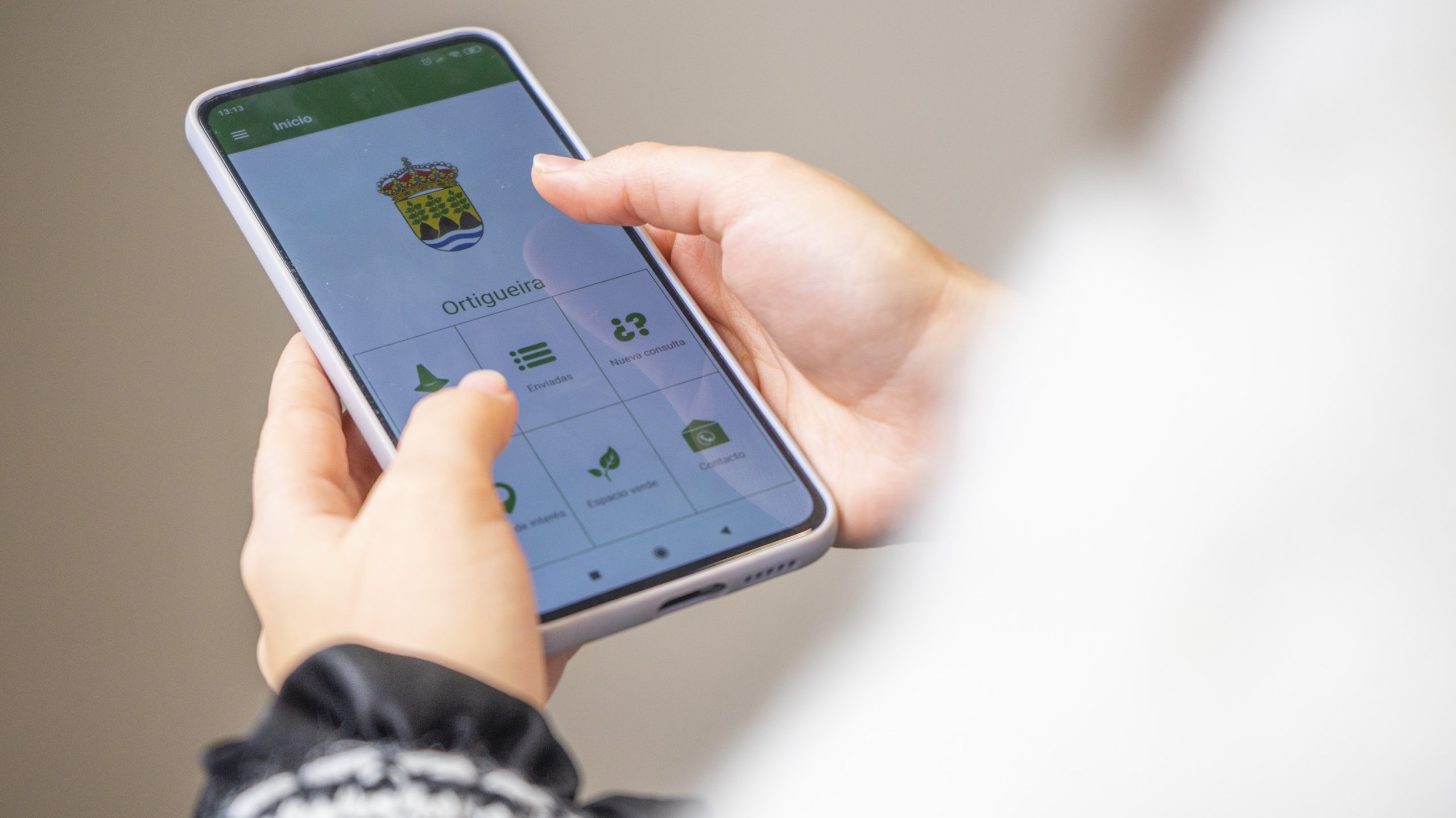 Juan Penabad Muras anima a los ortigueireses a utilizar esta APP para “construír Ortigueira todas e todos xuntos”
