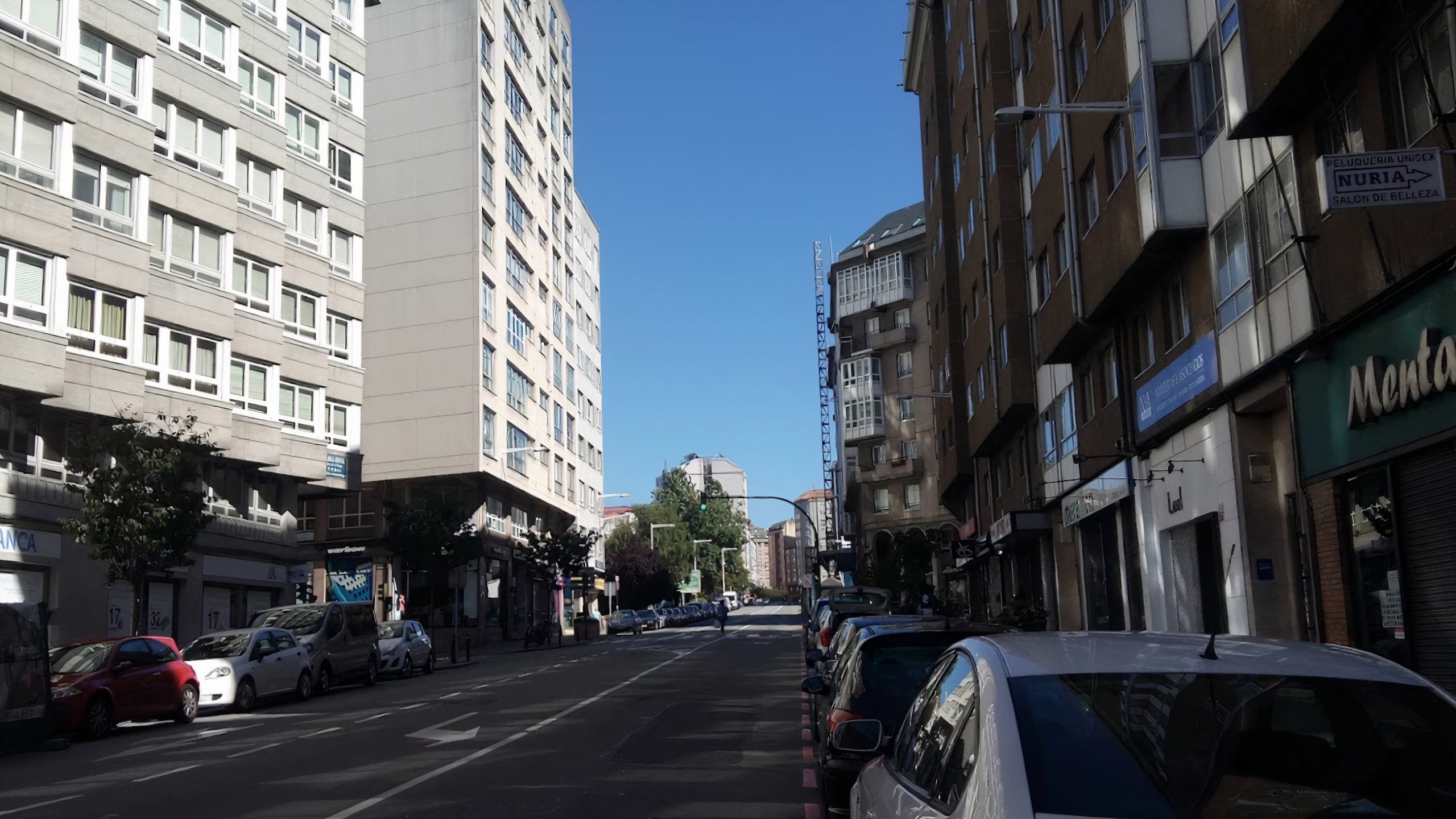 Imagen de la Avenida de Oza, en A Coruña