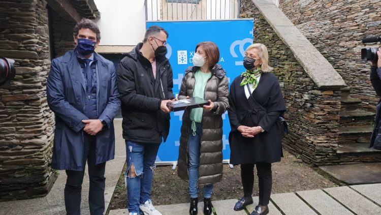 La edil de Gobernanza, Paula Alvarellos en A Tinería | CONCELLO DE LUGO