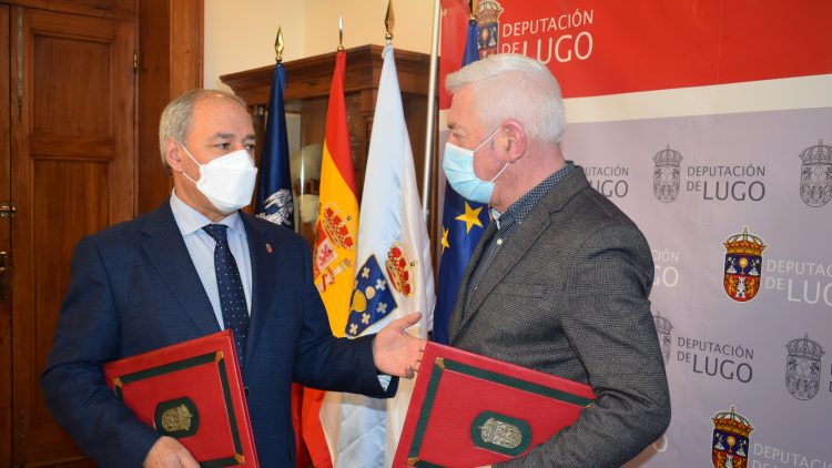 José Tomé firma un convenio con el Concello de Xermade | DIPUTACIÓN DE LUGO