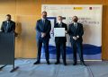 Xosé Sánchez Bugallo recibe el premio Sicted en Fitur | CONCELLO DE SANTIAGO