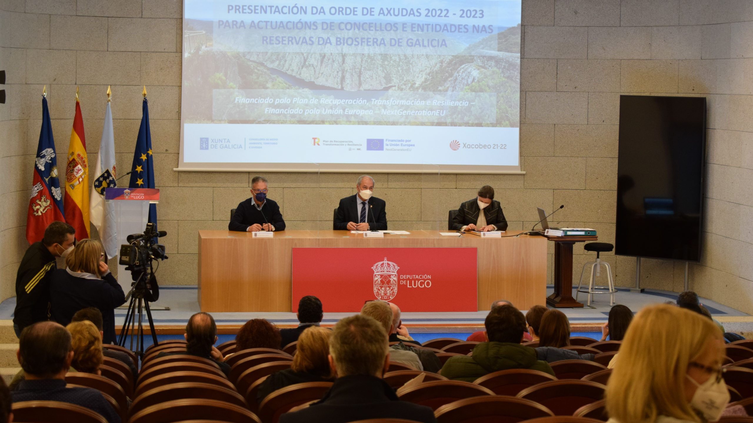José Tomé informa sobre las ayudas a los Concellos de las Reservas de la Biosfera | DIPUTACIÓN DE LUGO