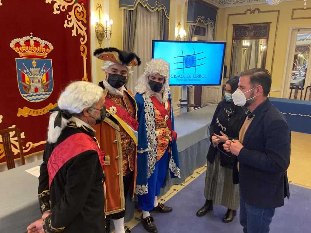 Jorge Juan, el marqués de la Ensenada y Carlos III estuvieron presentes en la presentación de la nueva web