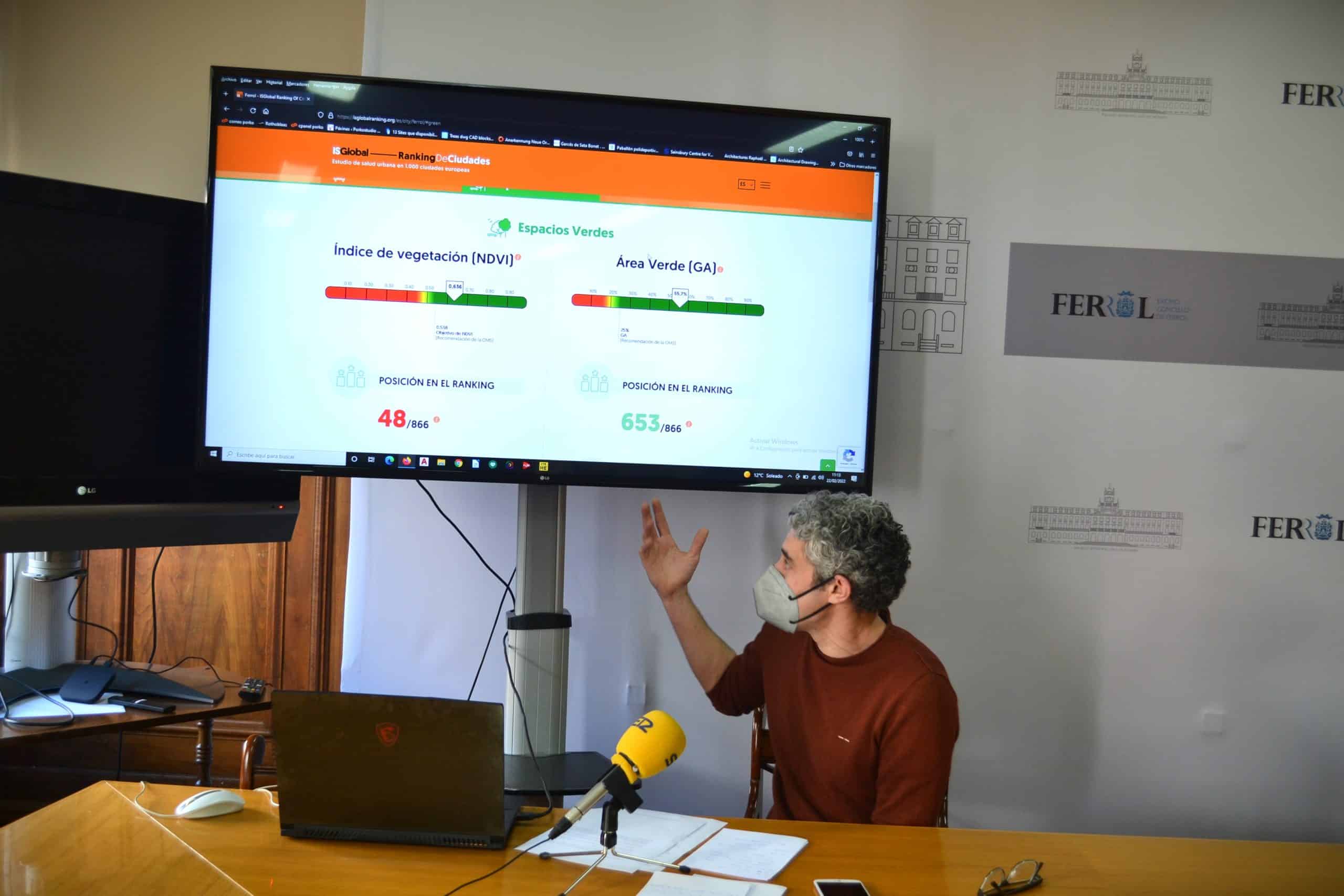 Iván Rivas presentó ayer la propuesta que se llevará este jueves al pleno