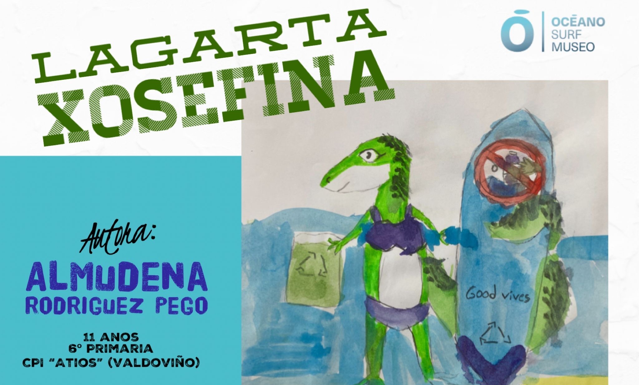 La ‘Lagartija Josefina’ fue la mascota seleccionada el pasado año