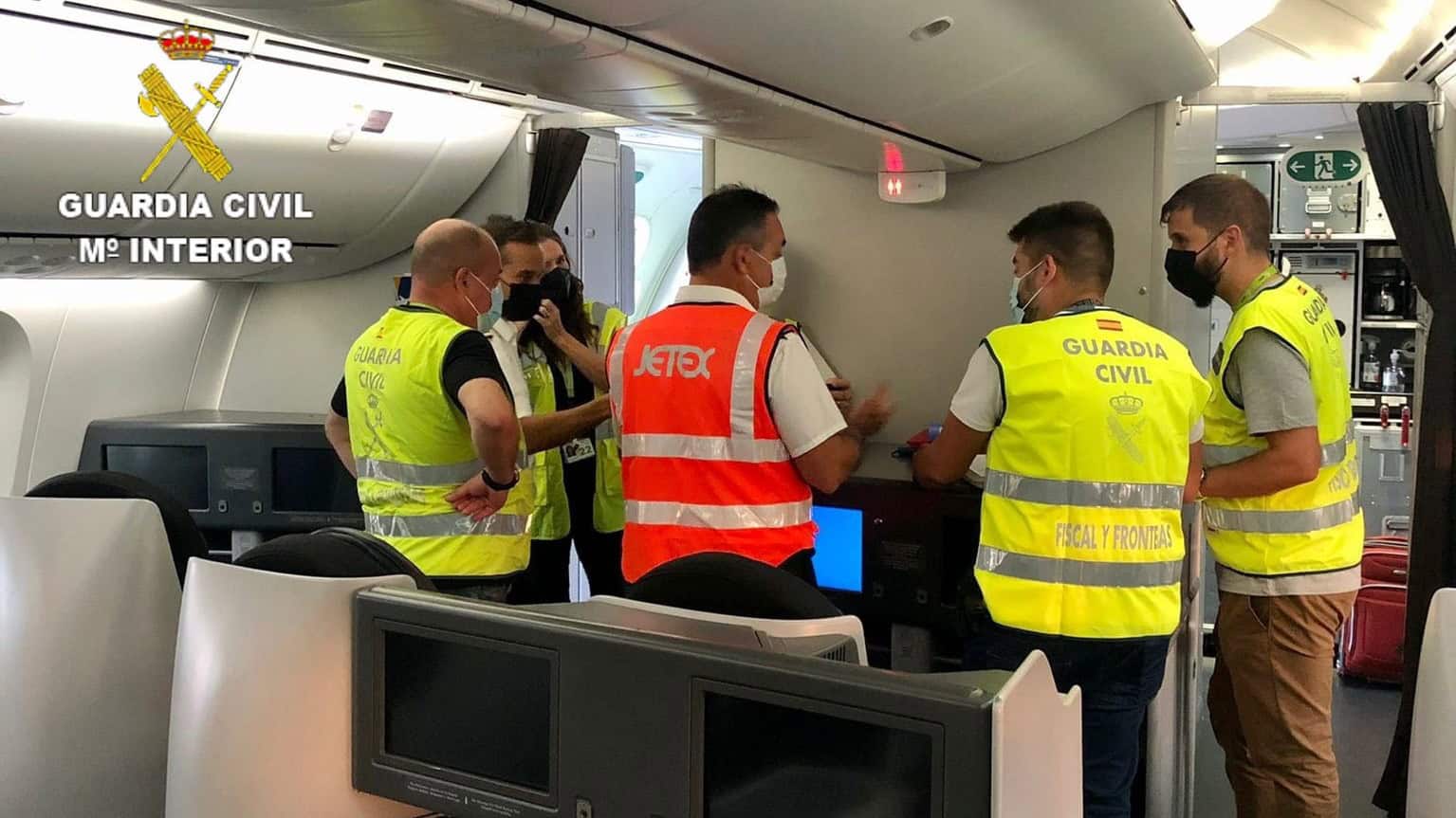 Registro del avión | GUARDIA CIVIL