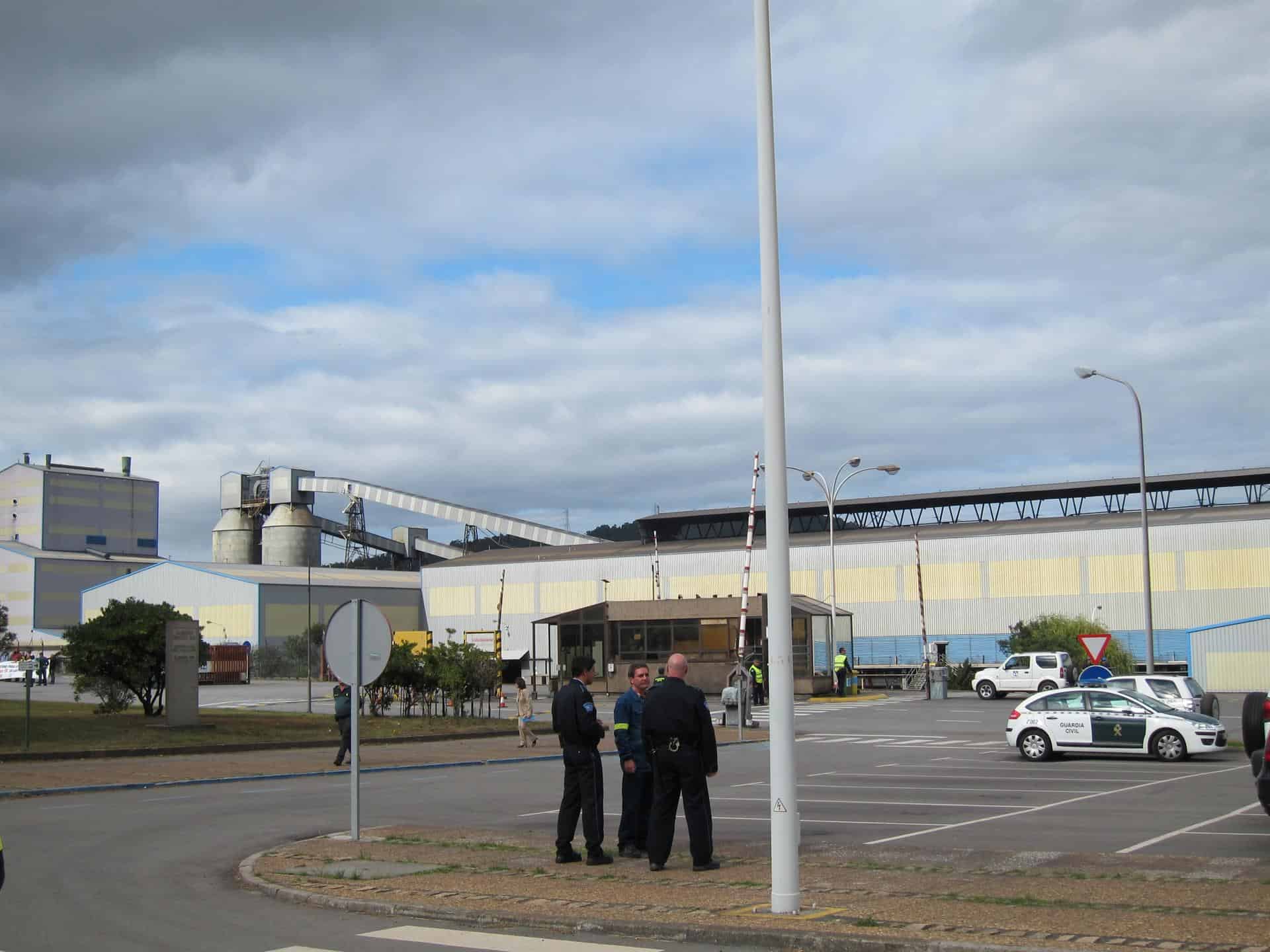 Planta de Alcoa en San Cibrao