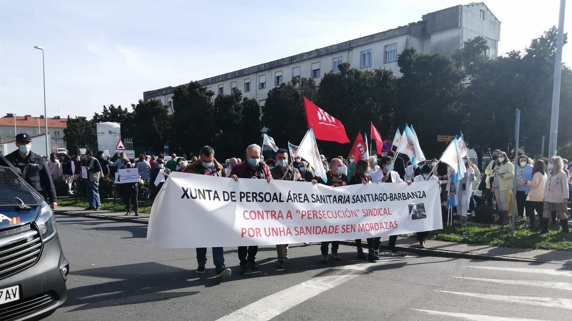 Concentración en apoyo a Fátima Nercellas