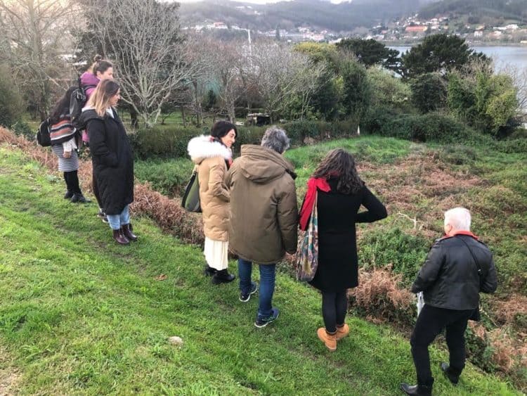 Vecinos de Canido en el territorio