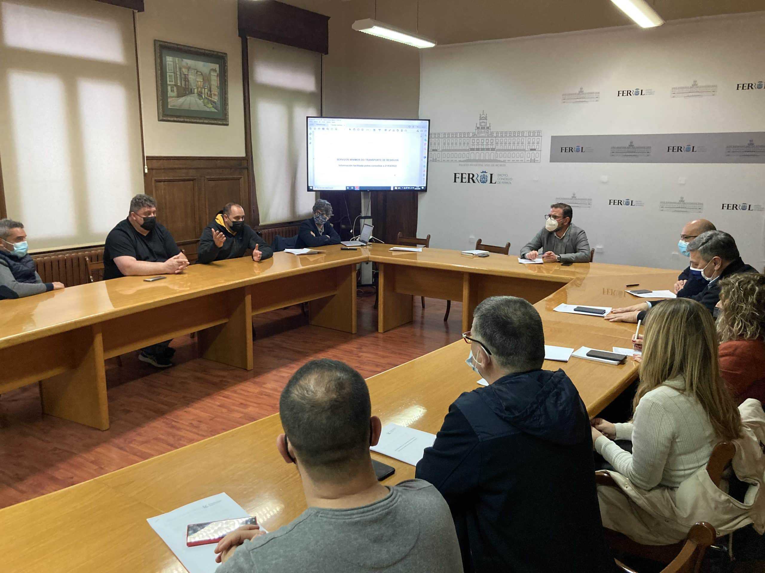 Reunión entre alcaldes de Ferrolterra | AYUNTAMIENTO DE FERROL