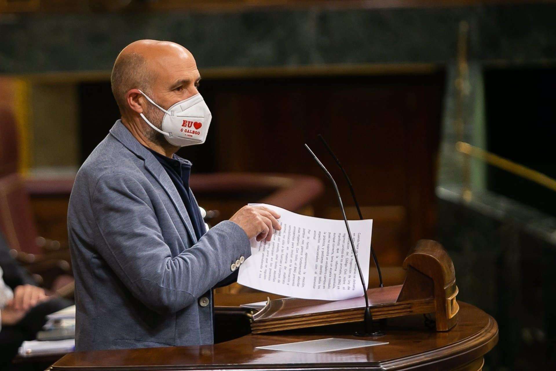 El diputado del BNG, Néstor Rego.