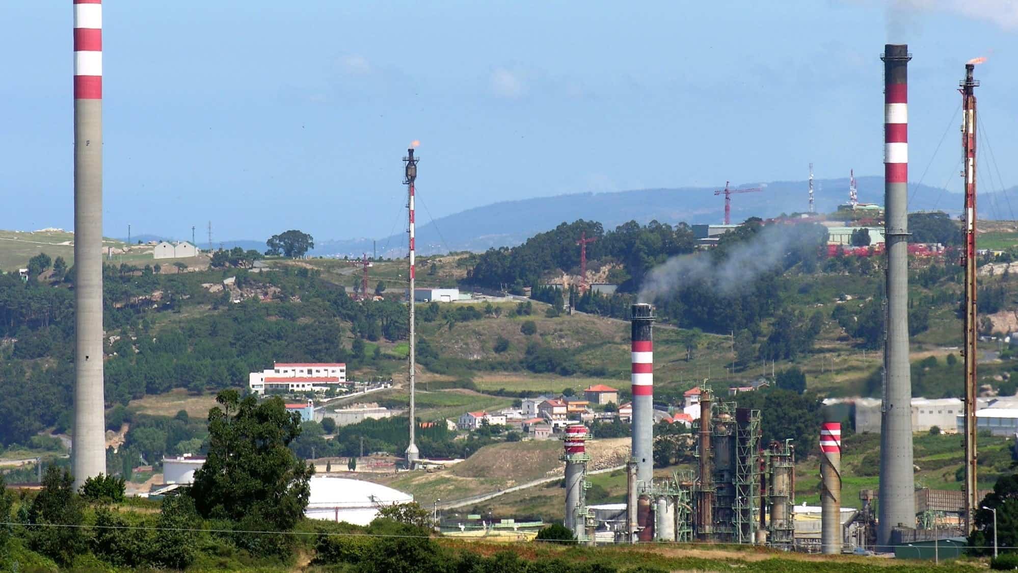 Imagen de archivo de la refinería