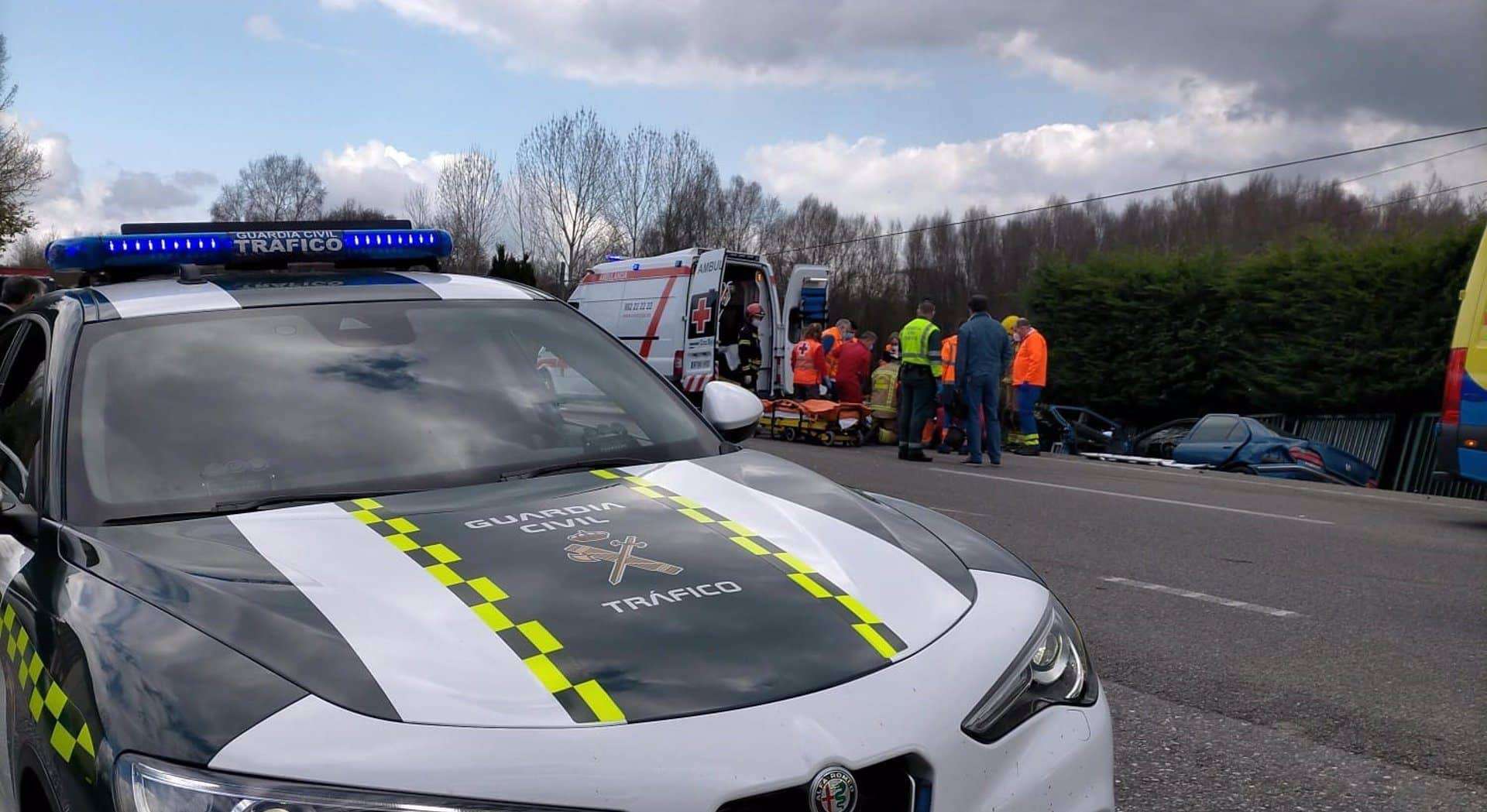 Imagen de archivo de un accidente en Vilalba