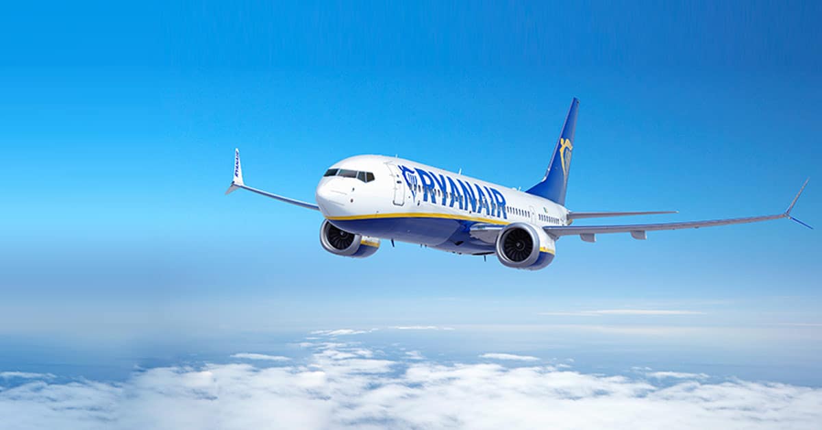 Imagen de archivo de un avión de Ryanair | RYANAIR