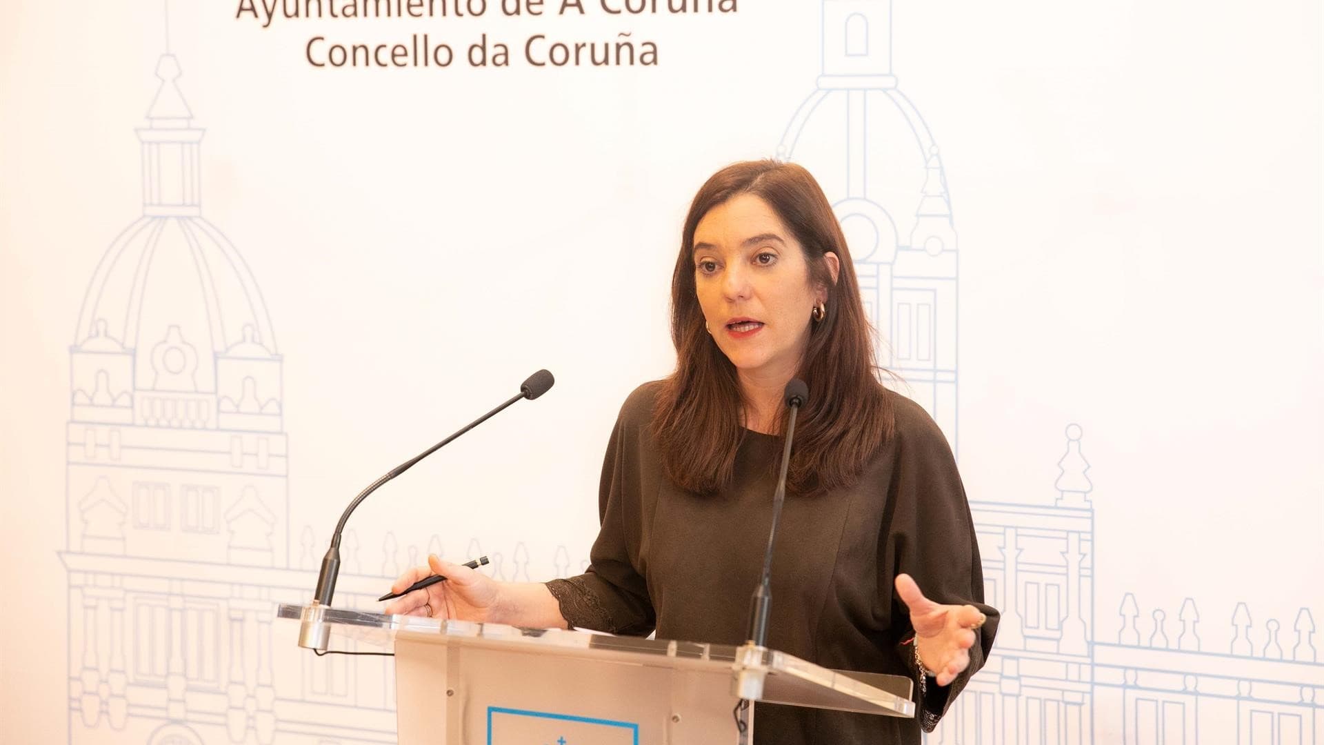 El nuevo plan para la ría do Burgo en A Coruña incluye más zonas verdes y una senda peatonal y ciclista por la costa | ANDY PÉREZ