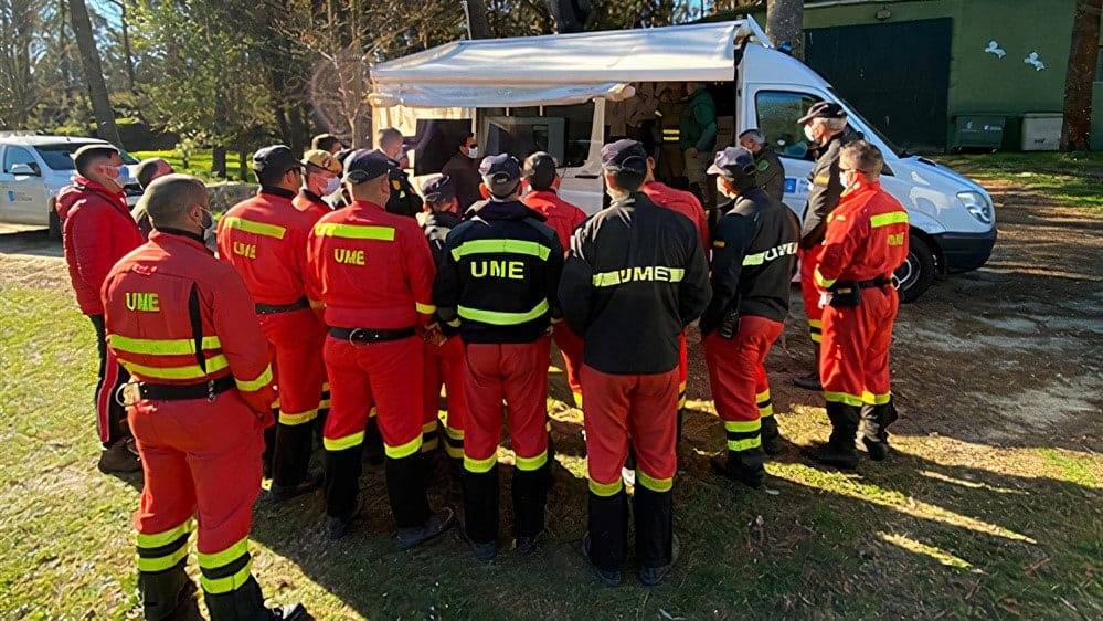 La Unidad Militar de Emergencias realiza un ejercicio | CONCELLO DE VIMIANZO