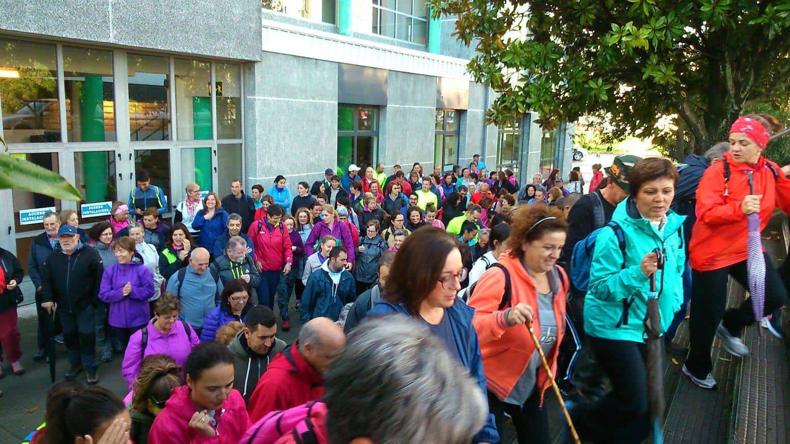 Archivo - Ruta realizada en 2016 desde el pabellón de A Gándara
