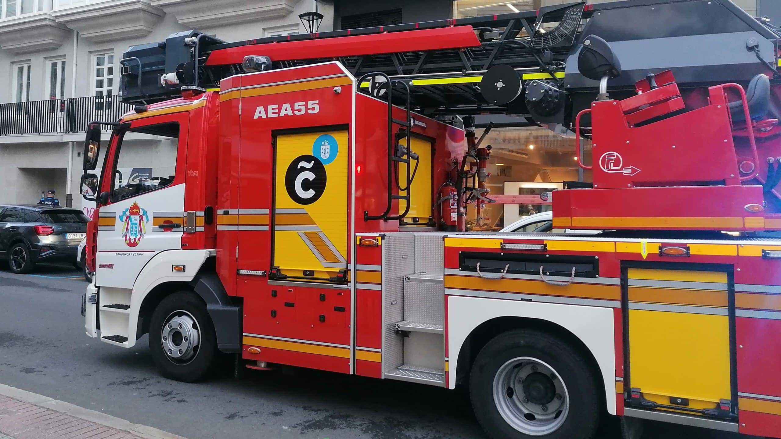 Archivo - Camión de bomberos de A Coruña | ENFOQUES