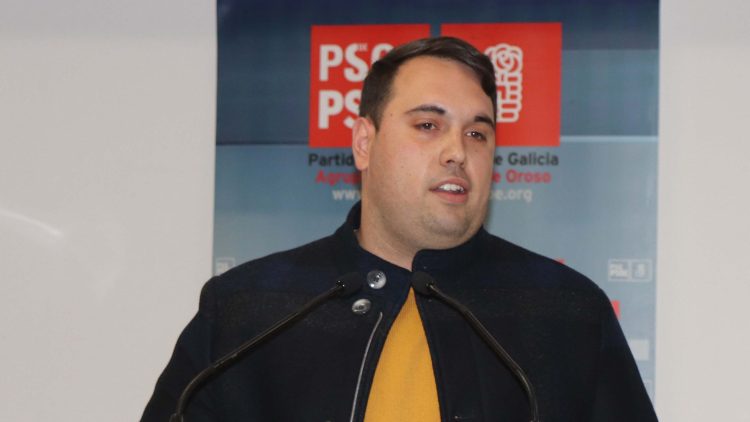 El secretario general de los socialistas orosanos, Jonatan Rey | PSOE
