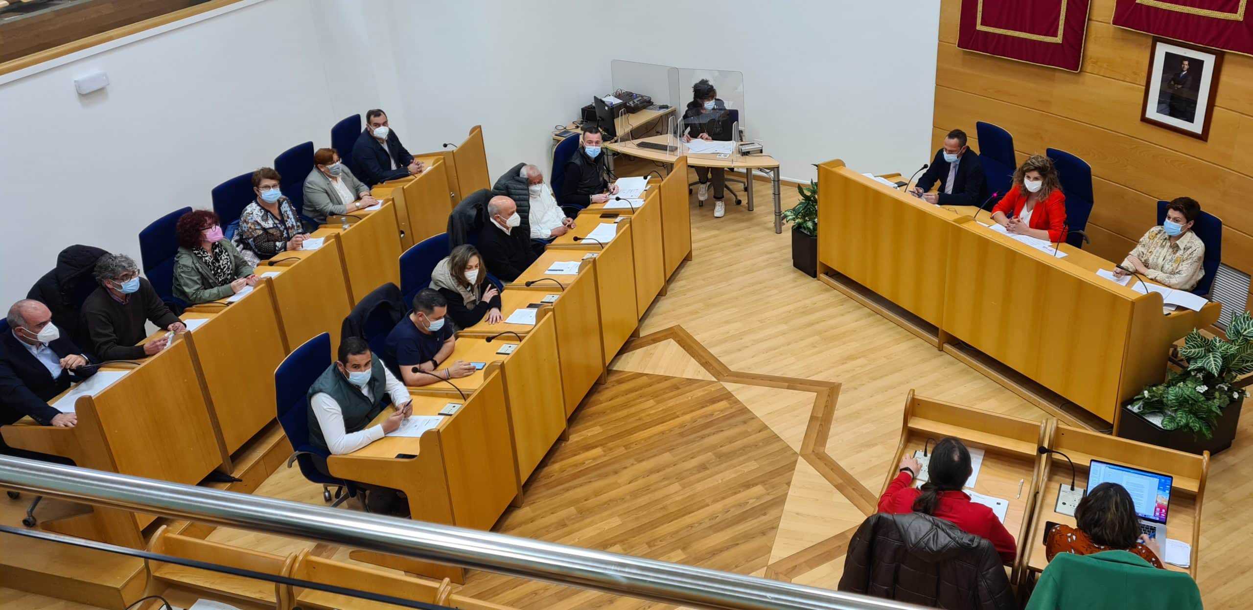 Pleno de fin de mes en el ayuntamiento de Narón