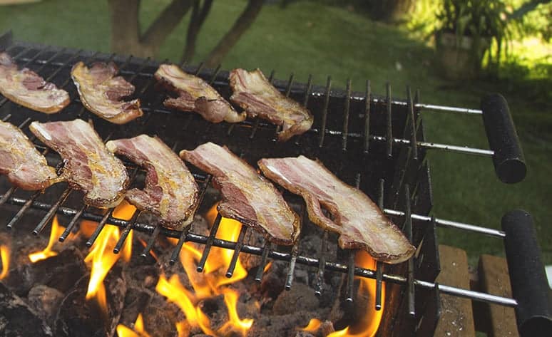Liscos a la brasa