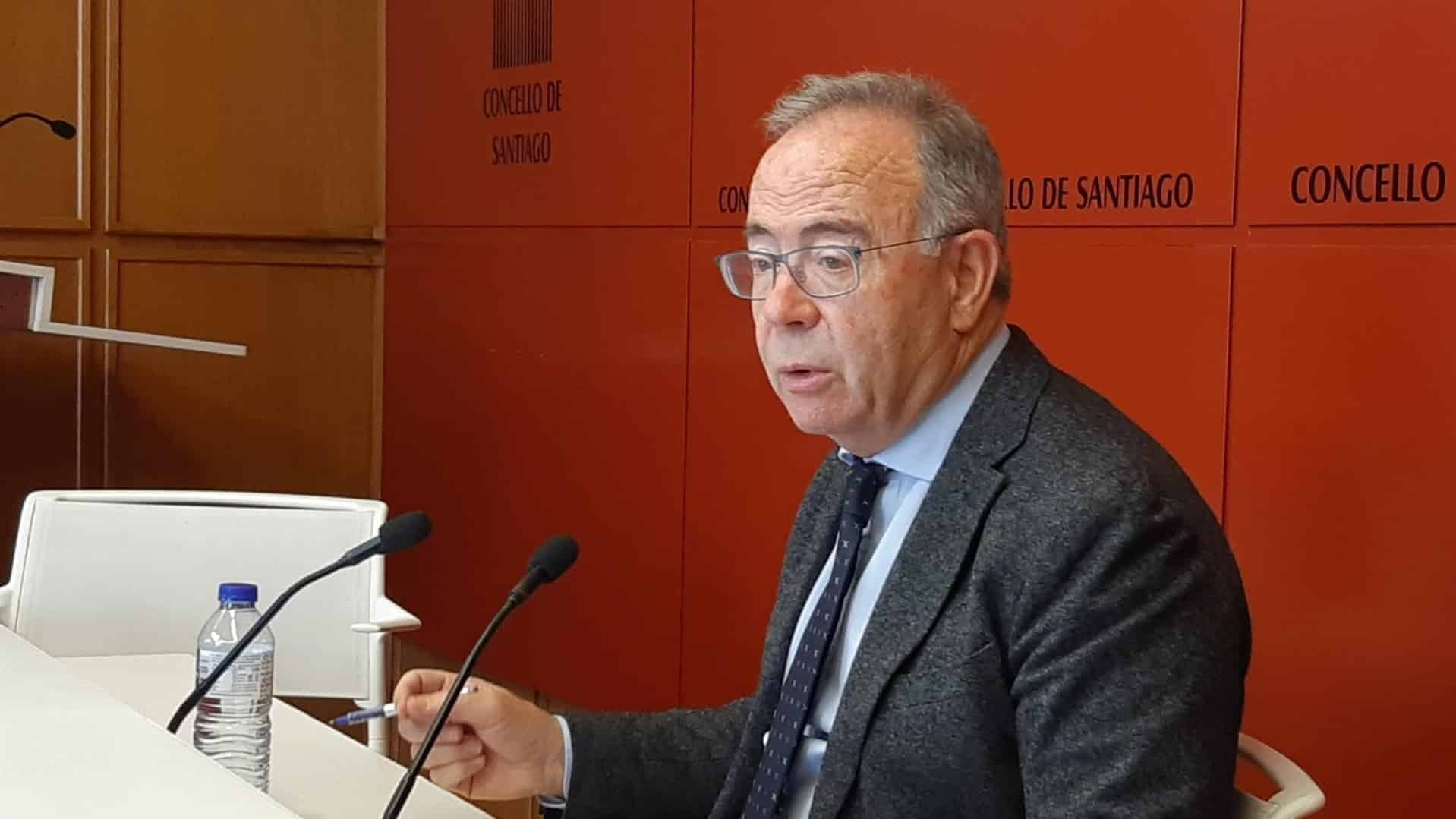 El alcalde de Santiago, Xosé Sánchez Bugallo | AYUNTAMIENTO DE SANTIAGO