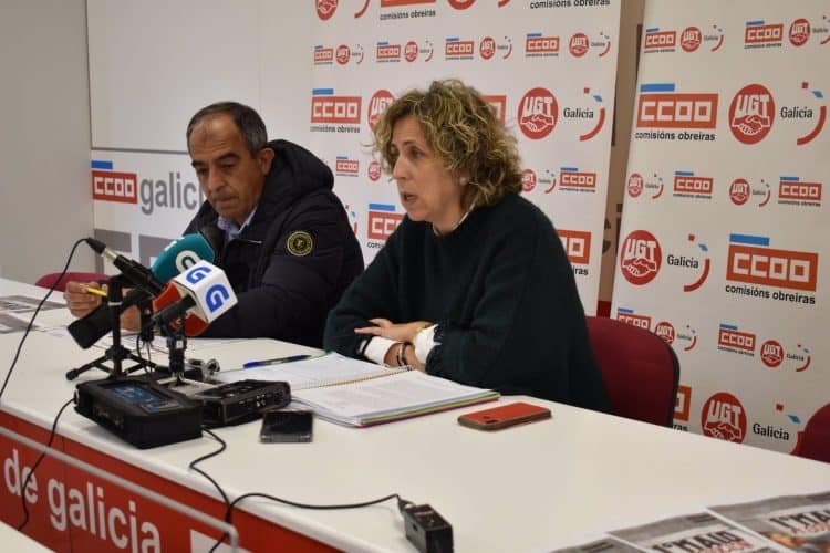 Rueda de prensa de CCOO y UGT para presentar los actos del 1º de Mayo en Galicia | CCOO-GALICIA