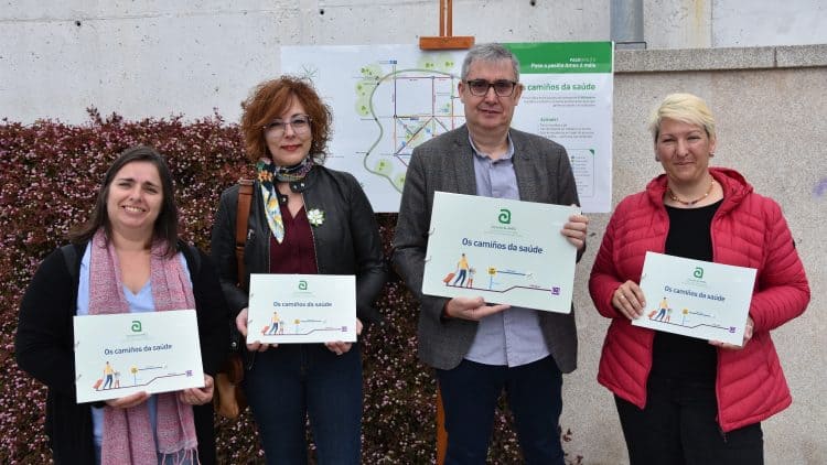 El alcalde de Ames, Blas García, presenta 'Los Caminos de la Salud' | CONCELLO DE AMES